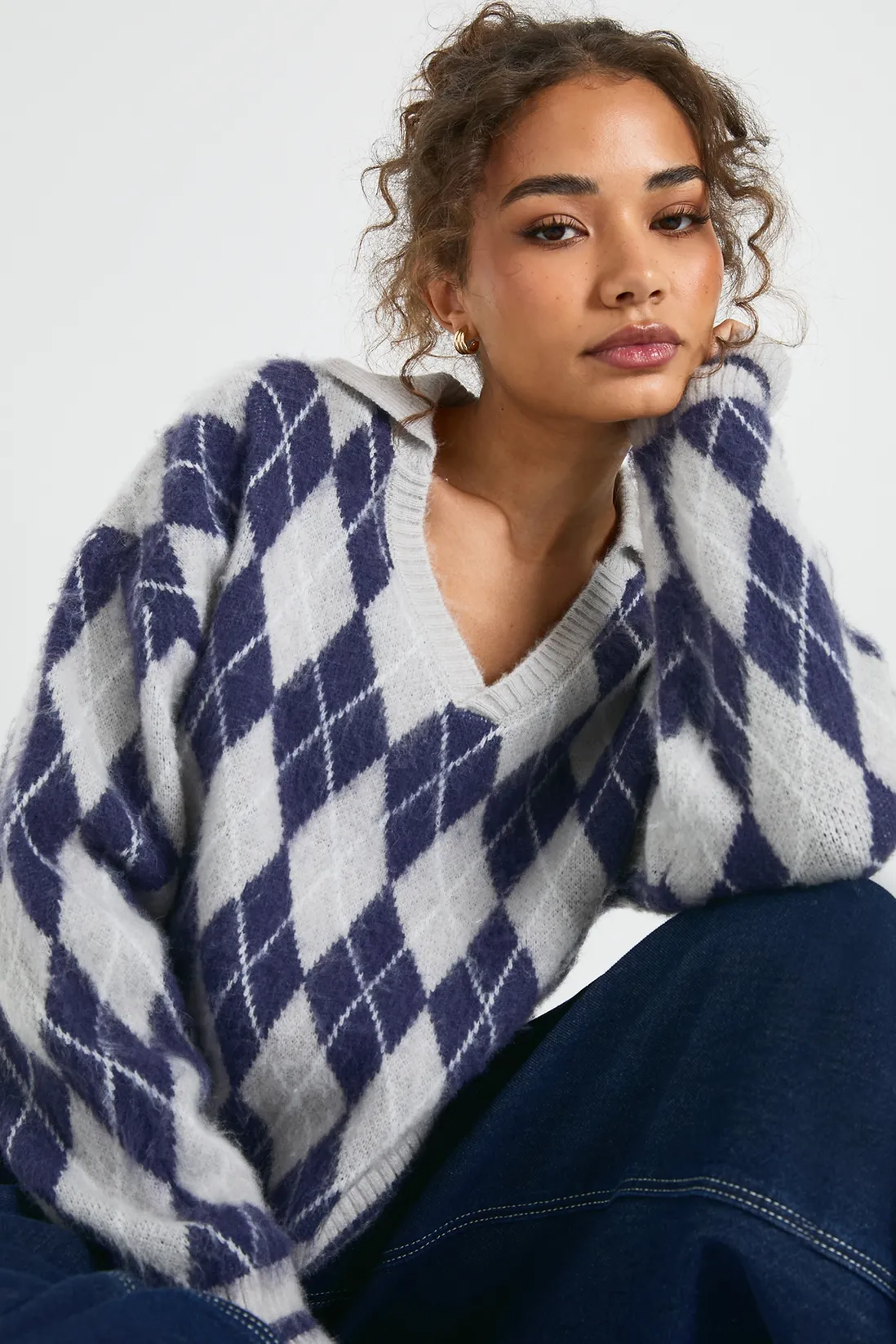 Pulover tricotat oversized - imagine 3